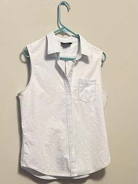 Vintage Lauren Ralph Lauren Black Label Light Wash Denim Sleeveless Large